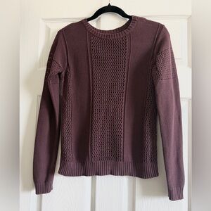 Rubbish Women's Crew Neck Sweater - Deep Purple